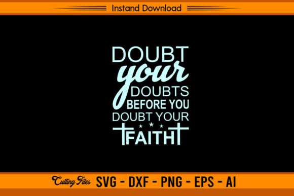 Doubt Your Doubts Before You Embroider