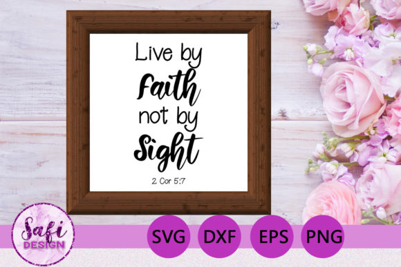Life by Faith Bible Verse Embroidery Design Review