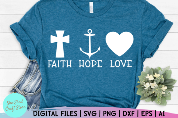 Review of Faith Hope Love Svg - Religion Svg for Embroidery Projects