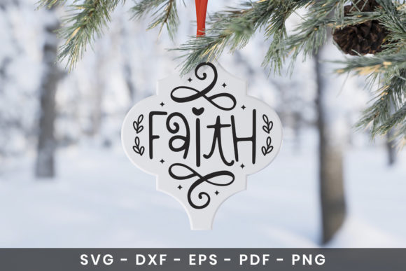 Reviewing Faith, Arabesque Christmas Ornament SVG for Real Projects