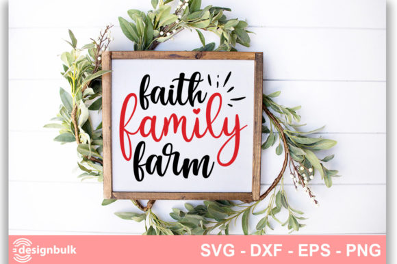Reviewing Faith – Family – Farm SVG for Real Embroidery Projects