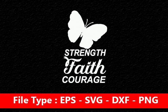 Strength Faith Embroidery Design Review